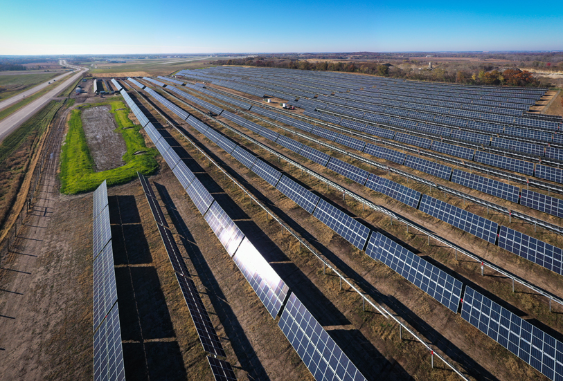 Dane County Regional Airport solar farm
