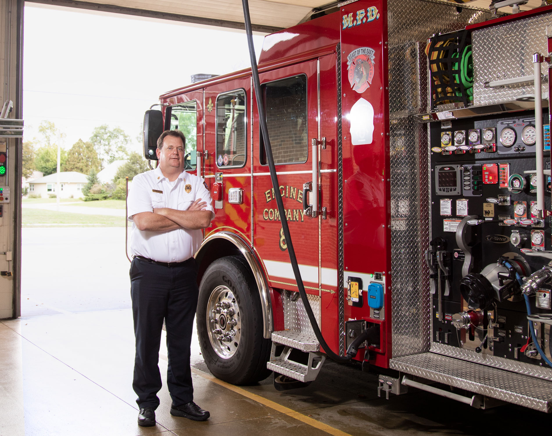 Madison Fire Department's electric fire truck