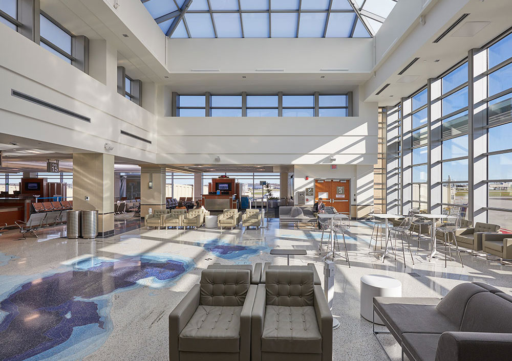 new terminal at Dane County Regional Airport