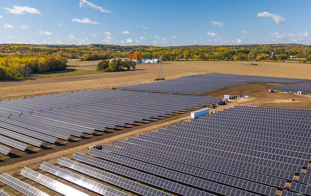 The Tyto Solar project in Fitchburg, Wis.