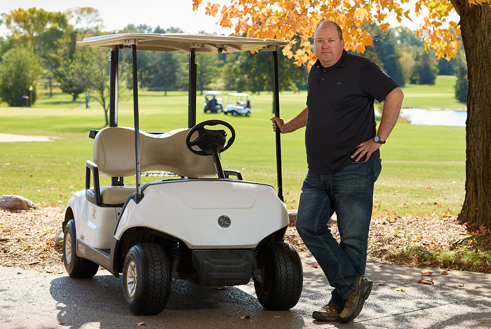 City of Madison Golf Operations Director David Vetrovec