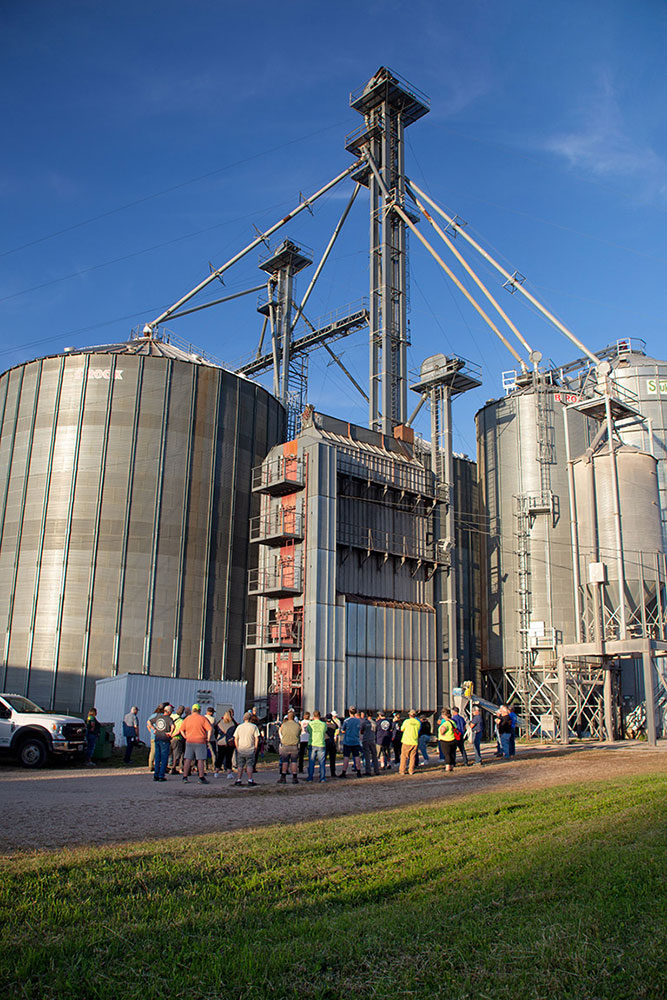Grain dryer safety training with MGE