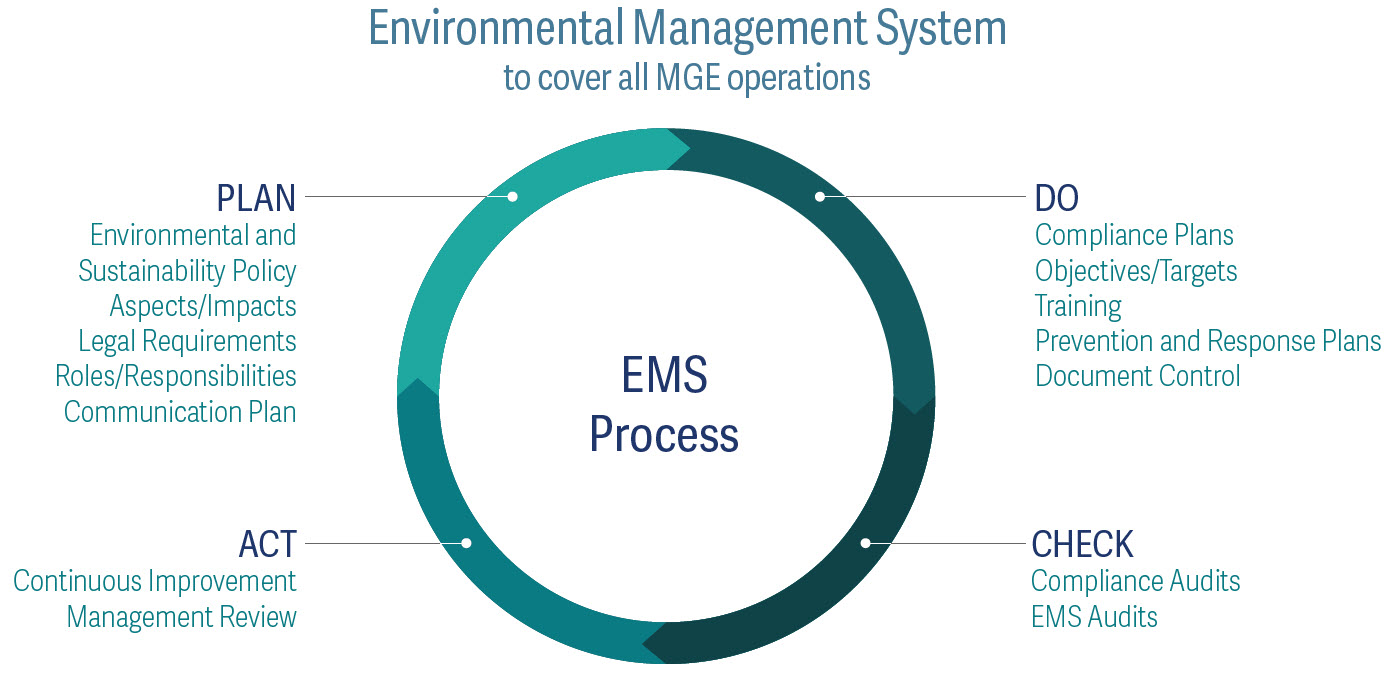 Environmental Management System process graph