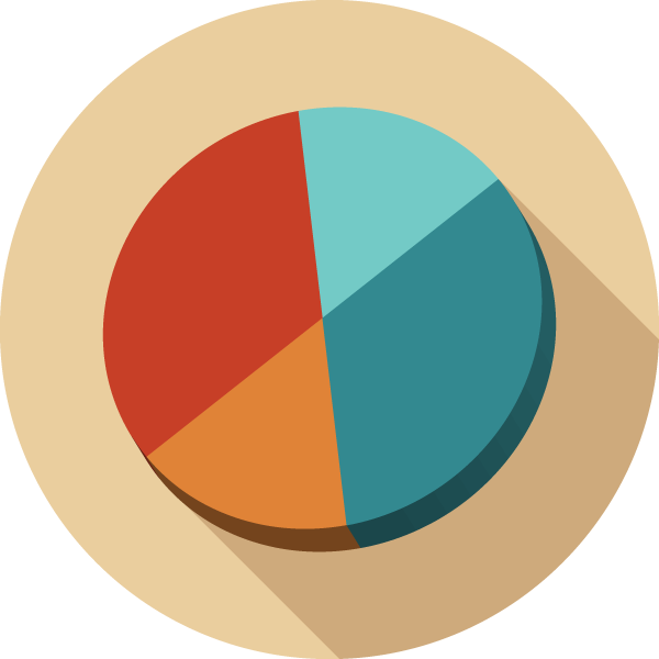 circle graph financial strength