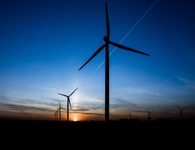 Iowa wind farm