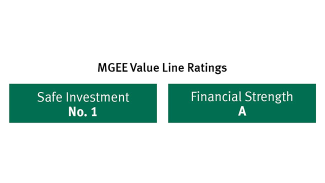 MGEE Value Line Ratings