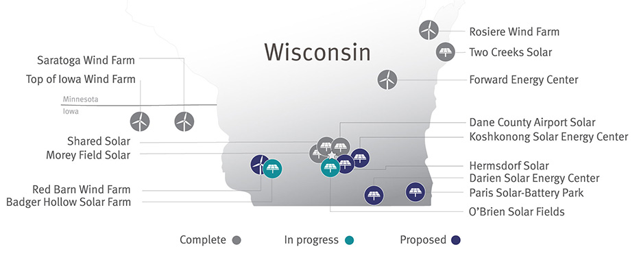 MGE Renewable Projects