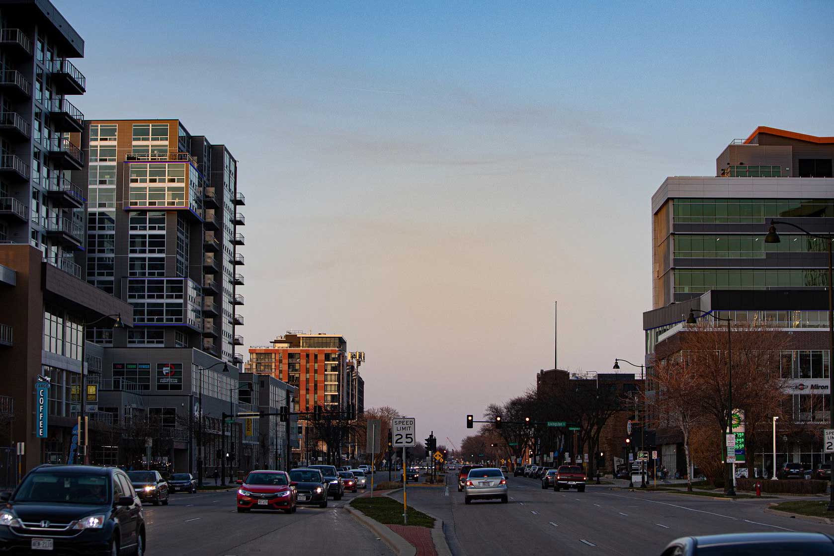 Madison’s East Washington Avenue corridor will be home to MGE’s EV Charging Hub to be constructed this year.
