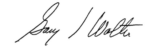Gary Wolter signature