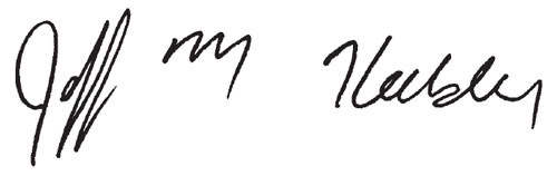 Jeff Keebler signature