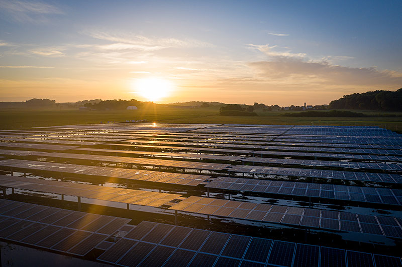 Morey Field Solar at Middleton Municipal Airport.