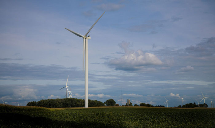 MGE's Top of Iowa Wind Farm