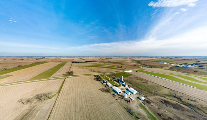 Future site in Iowa County, Wis., for large-scale solar array known as Badger Hollow Solar Farm