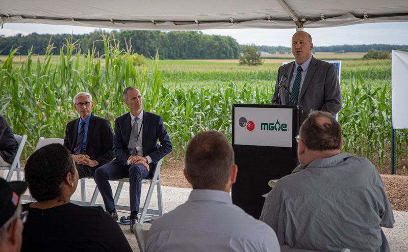 MGE Breaks Ground on Two Creeks Solar